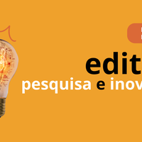 Banner editais pesquisa e inovação